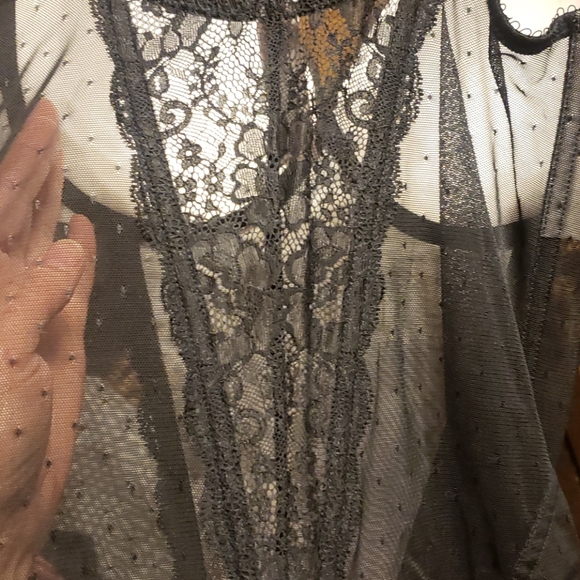 💞 Victoria's Secret Black Lace Bustier/Corset 36D NWOT - Picture 13 of 14